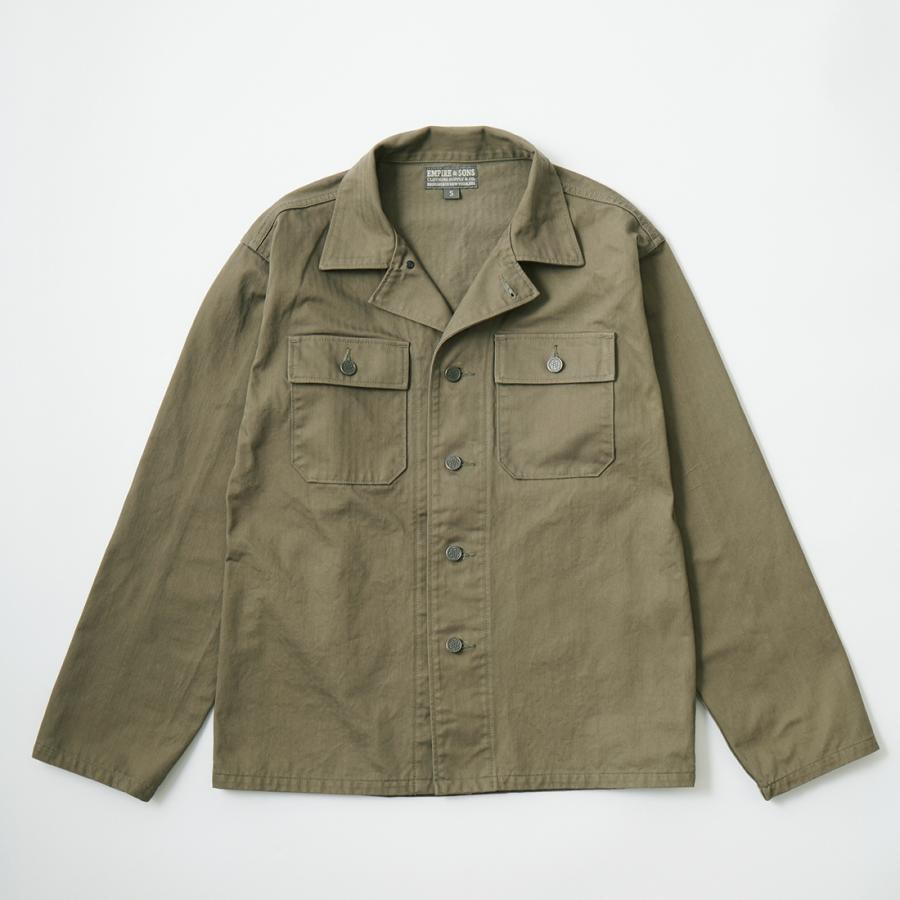 EMPIRE & SONS エンパイアアンドサンズ ミリタリーシャツジャケット