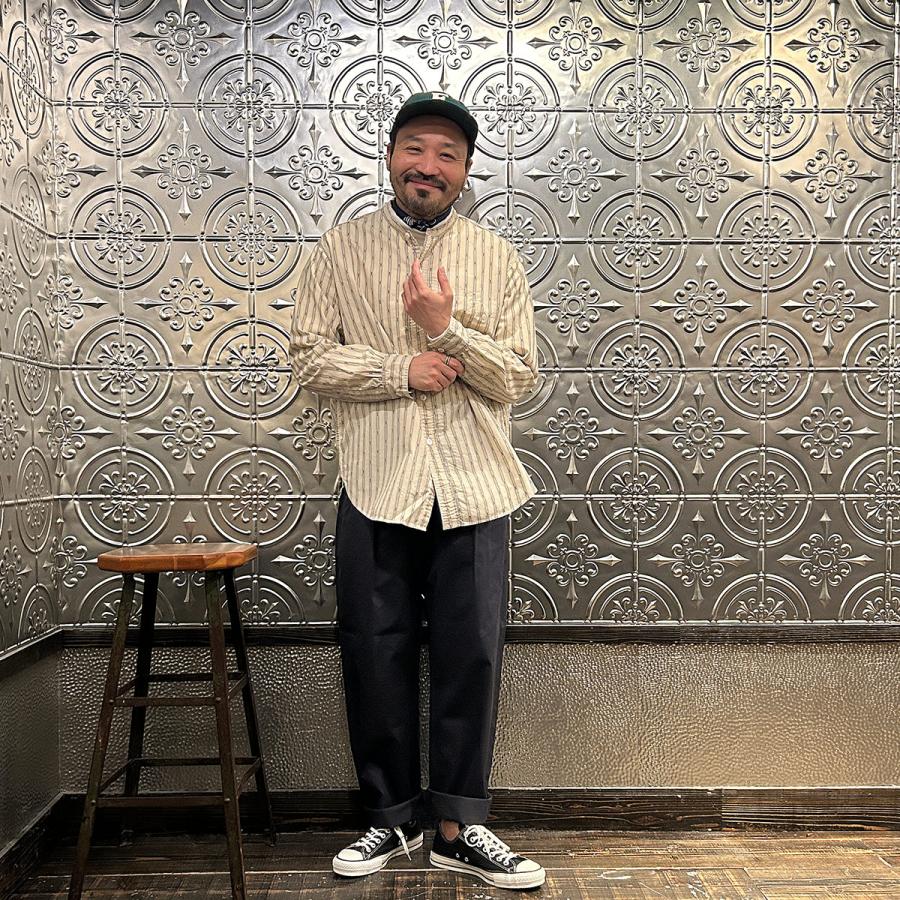 POST O'ALLS（ポストオーバーオールズ） POST OVERALLS バンドカラー