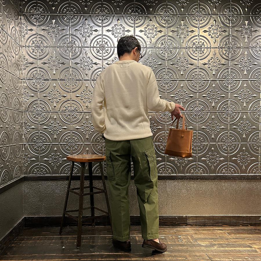 HERITAGE LEATHER ヘリテイジレザー Explorer別注 スエードレザー ミニトートバッグ アメリカ製の画像