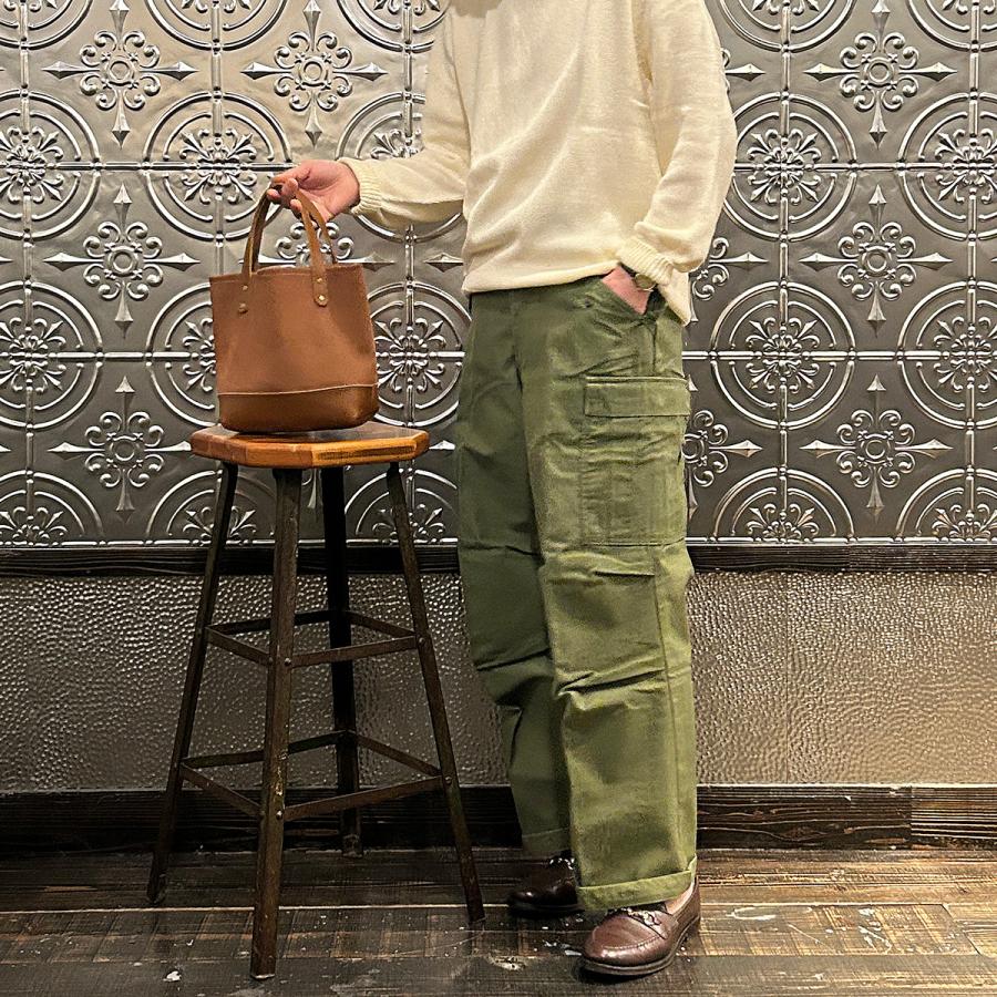 HERITAGE LEATHER ヘリテイジレザー Explorer別注 スエードレザー ミニトートバッグ アメリカ製の画像