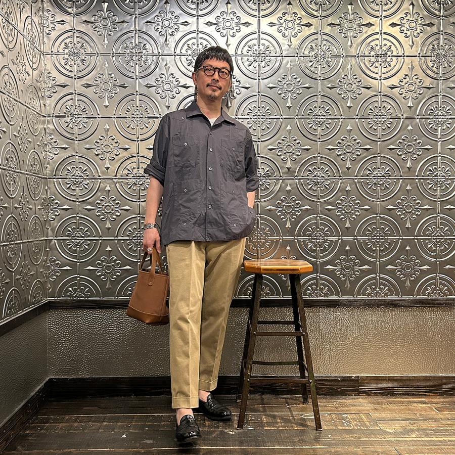 HERITAGE LEATHER ヘリテイジレザー Explorer別注 スエードレザー ミニトートバッグ アメリカ製の画像