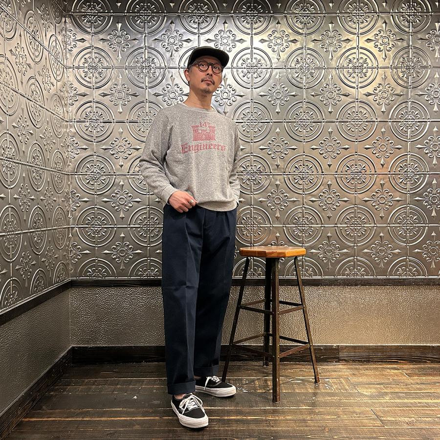 D.C. WHITE ディーシーホワイト ザネイビー チノパン メンズ 日本製_17