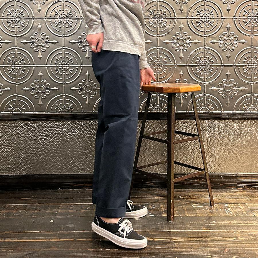 D.C. WHITE ディーシーホワイト ザネイビー チノパン メンズ 日本製_19