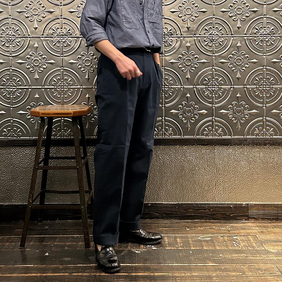D.C. WHITE ディーシーホワイト ザネイビー チノパン メンズ 日本製_9