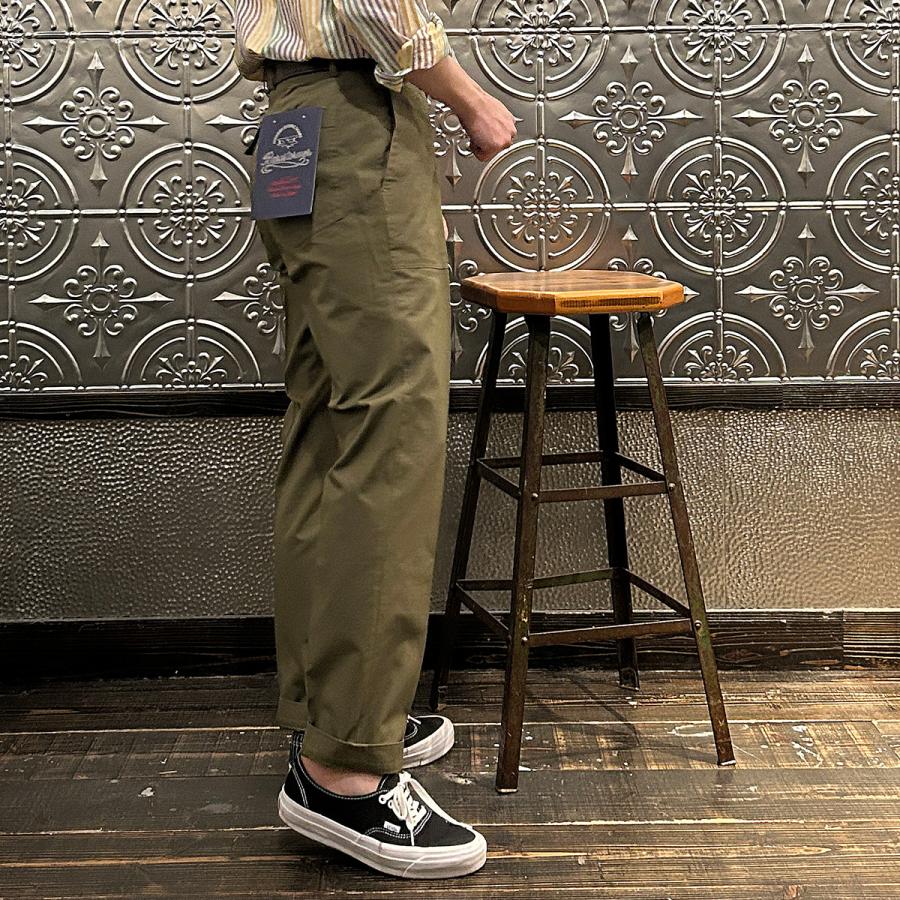 【2026春夏 ポップアップイベント 期間限定販売】BARNSTORMER バーンストーマー  ドレスファティーグパンツ ロングレングス 日本製 |  | 10