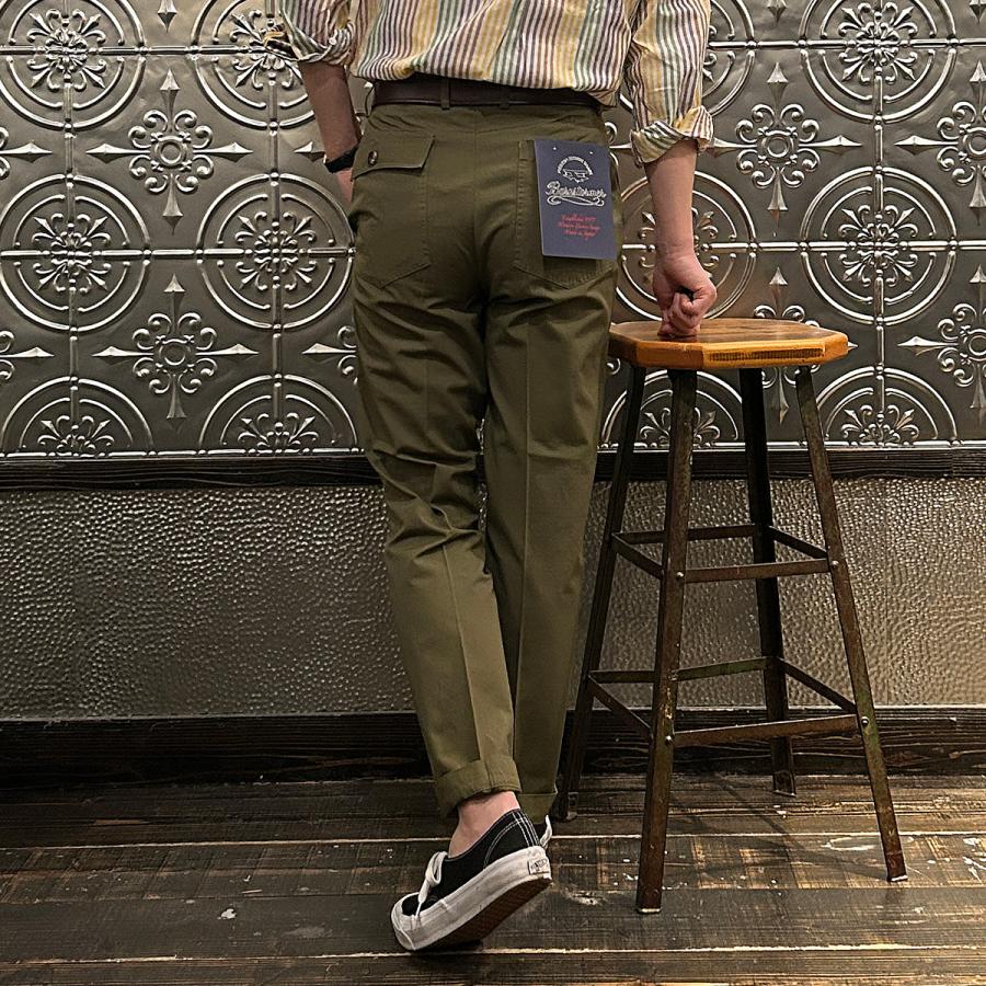 【2026春夏 ポップアップイベント 期間限定販売】BARNSTORMER バーンストーマー  ドレスファティーグパンツ ロングレングス 日本製 |  | 11