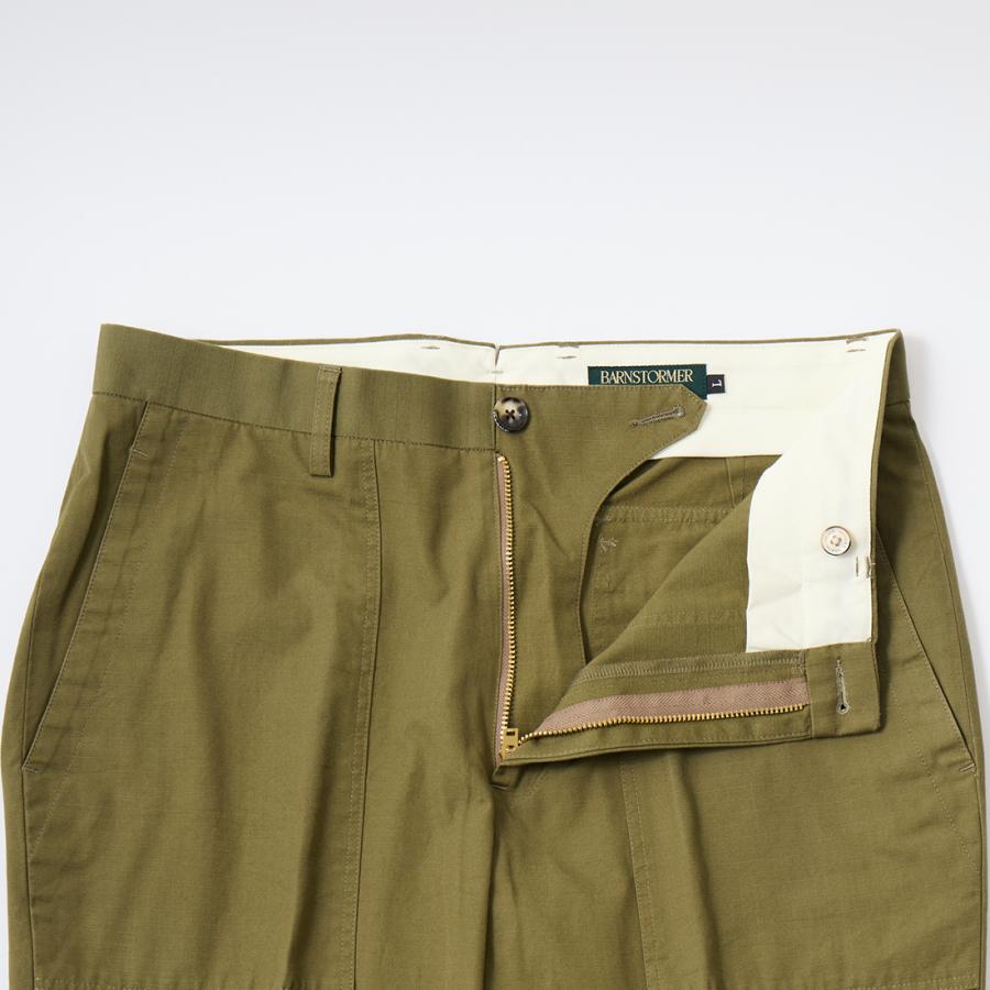 【2026春夏 ポップアップイベント 期間限定販売】BARNSTORMER バーンストーマー  ドレスファティーグパンツ ロングレングス 日本製 |  | 03