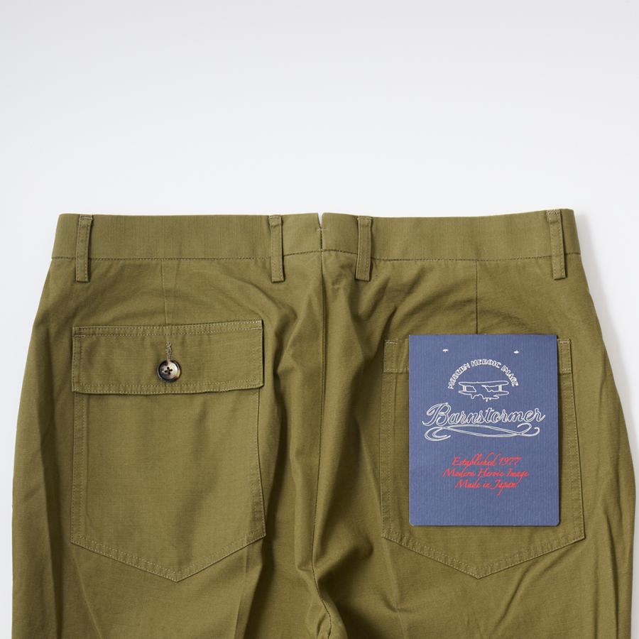 【2026春夏 ポップアップイベント 期間限定販売】BARNSTORMER バーンストーマー  ドレスファティーグパンツ ロングレングス 日本製 |  | 06