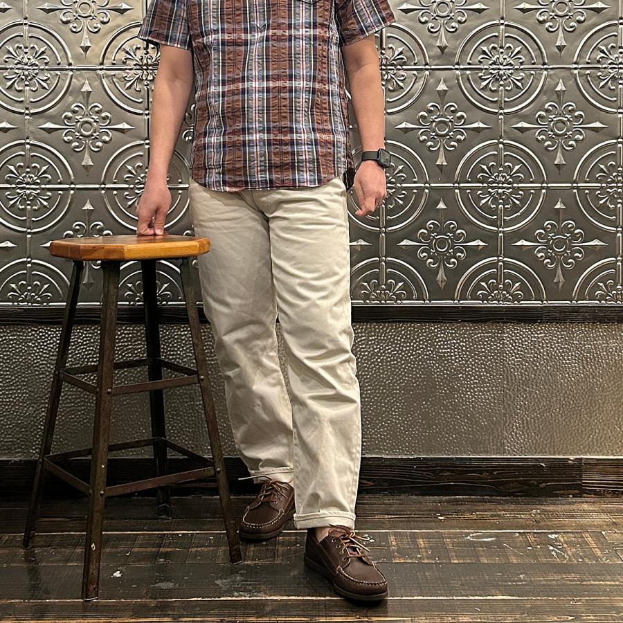 KEATON CHASE USA キートンチェイスユーエスエー 半袖 プルオーバー マドラスチェック シアサッカーシャツ 日本製 | KEATON CHASE | 17