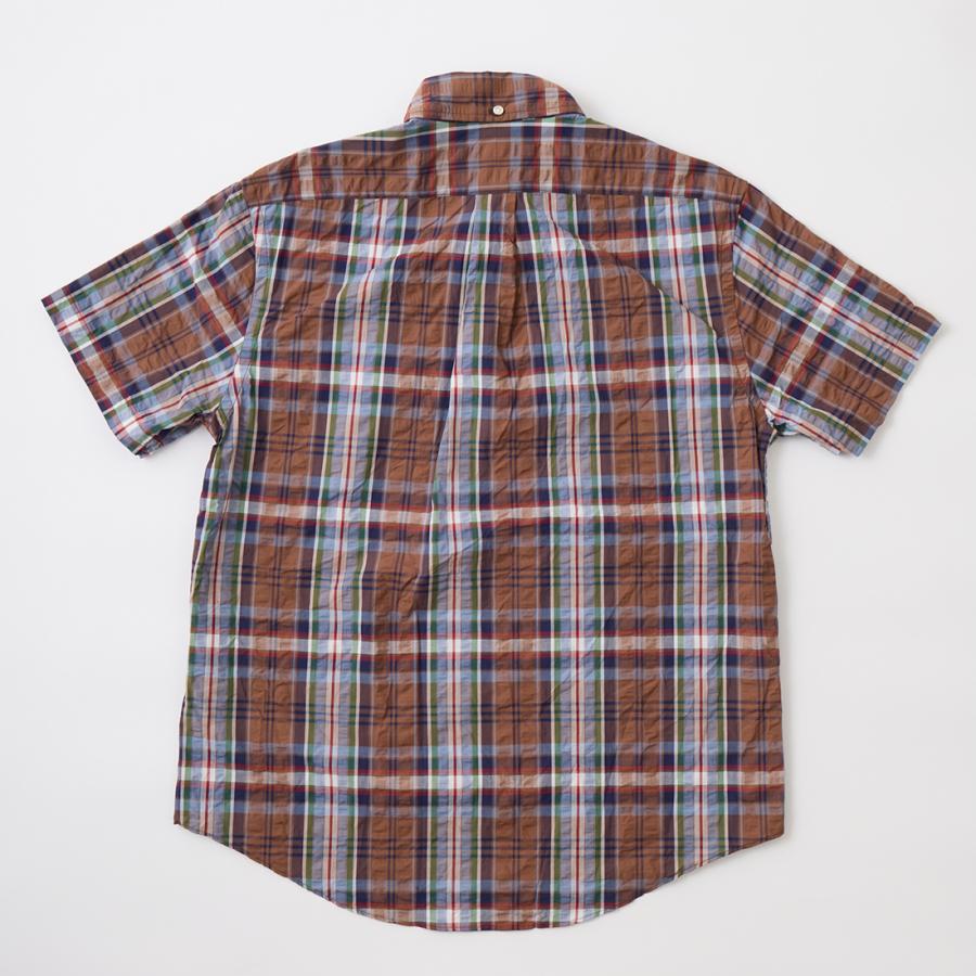 KEATON CHASE USA キートンチェイスユーエスエー 半袖 プルオーバー マドラスチェック シアサッカーシャツ 日本製 | KEATON CHASE | 05