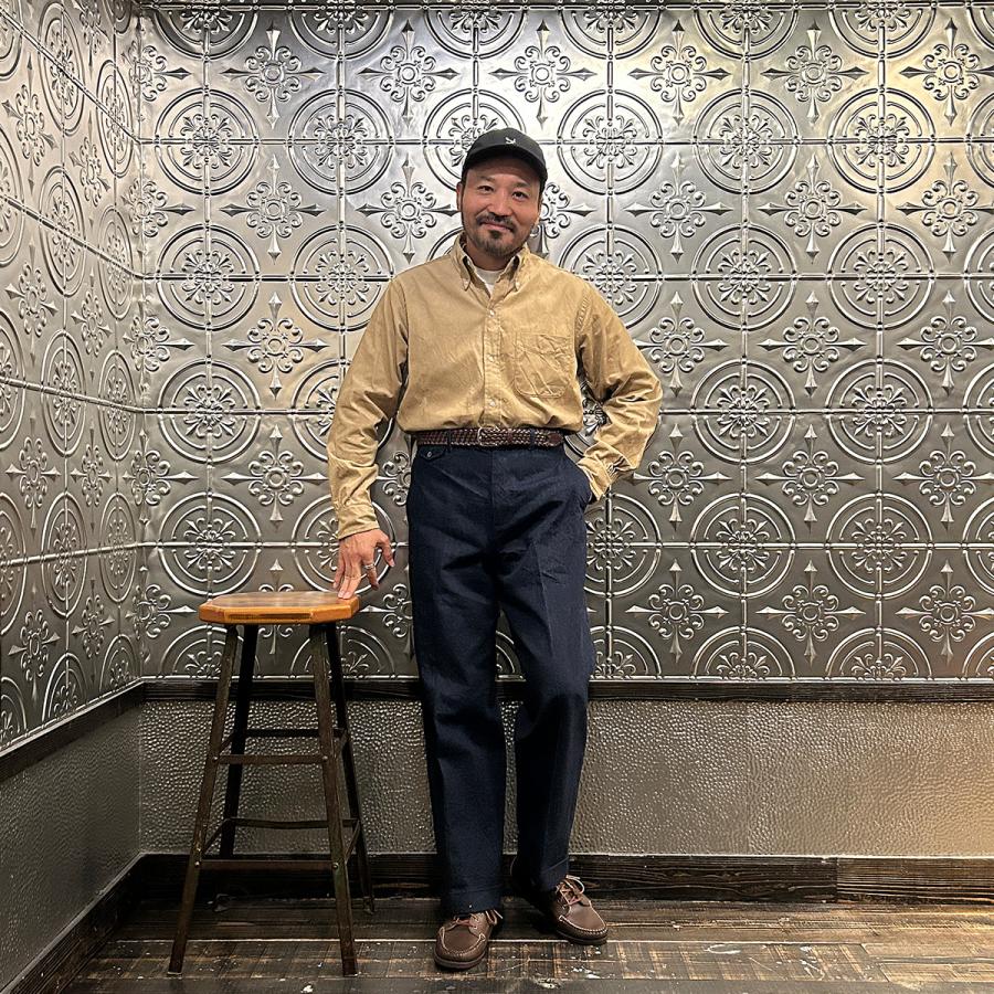 WORKERS ワーカーズ ボタンダウン 6ボタン ボタンダウンシャツ