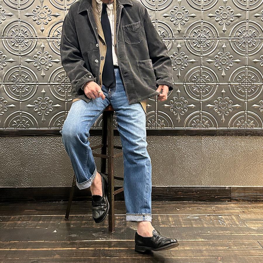 POST OVERALLS ポストオーバーオールズ  ポストトラベール コーデュロイ カバーオールの画像