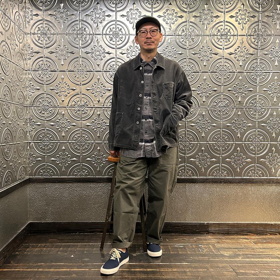 POST OVERALLS ポストオーバーオールズ  ポストトラベール コーデュロイ カバーオールの画像