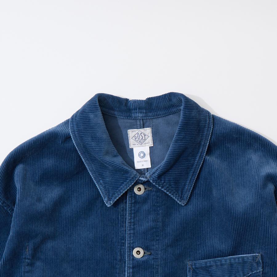 post overalls ポスト コーデュロイ カバーオール ジャケット POST O'ALLS（ポストオーバーオールズ） POST OVERALLS ポストトラ