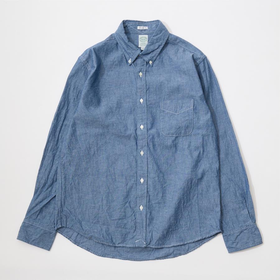 KEATON CHASE USA キートンチェイスユーエスエー シャンブレー ボタンダウンシャツ 日本製 | KEATON CHASE