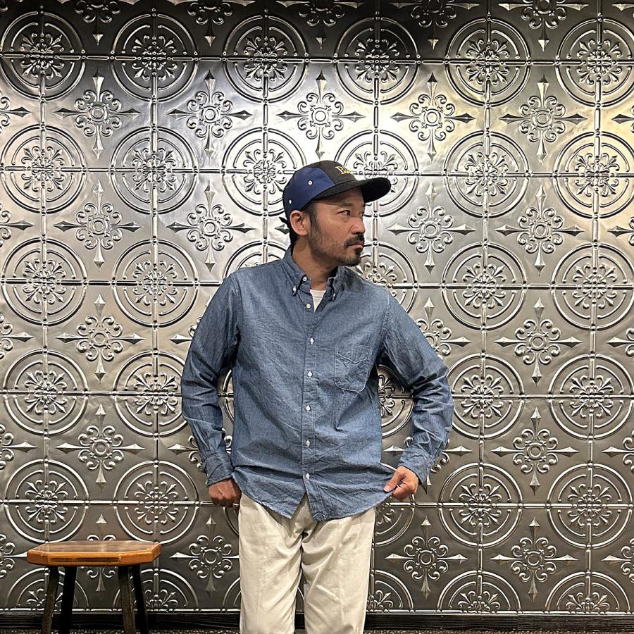 KEATON CHASE USA キートンチェイスユーエスエー シャンブレー ボタンダウンシャツ 日本製 | KEATON CHASE | 10