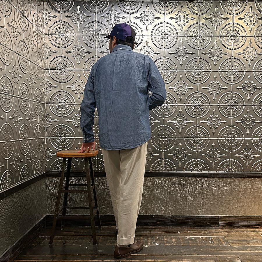 KEATON CHASE USA キートンチェイスユーエスエー シャンブレー ボタンダウンシャツ 日本製 | KEATON CHASE | 13