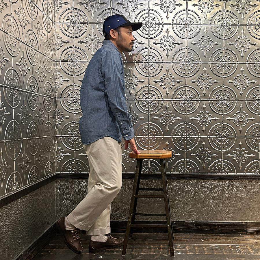 KEATON CHASE USA キートンチェイスユーエスエー シャンブレー ボタンダウンシャツ 日本製 | KEATON CHASE | 14