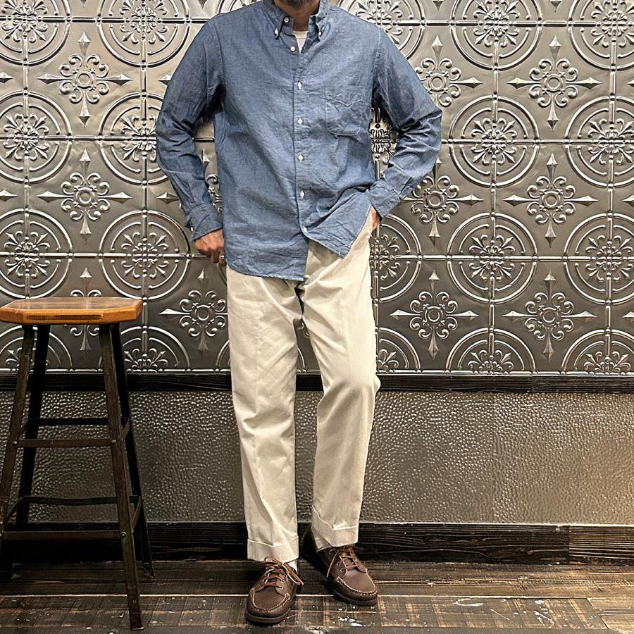 KEATON CHASE USA キートンチェイスユーエスエー シャンブレー ボタンダウンシャツ 日本製 | KEATON CHASE | 15