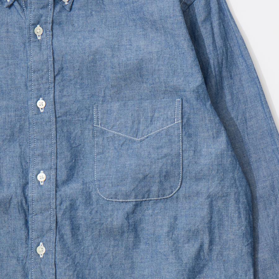 KEATON CHASE USA キートンチェイスユーエスエー シャンブレー ボタンダウンシャツ 日本製 | KEATON CHASE | 02