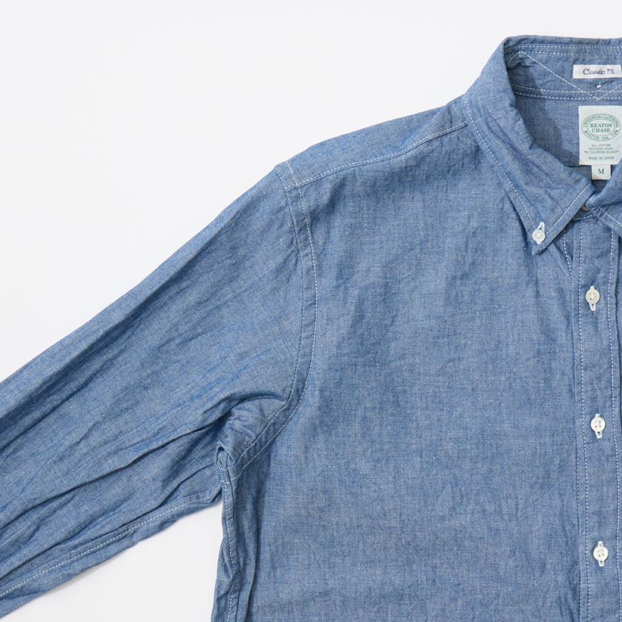 KEATON CHASE USA キートンチェイスユーエスエー シャンブレー ボタンダウンシャツ 日本製 | KEATON CHASE | 03