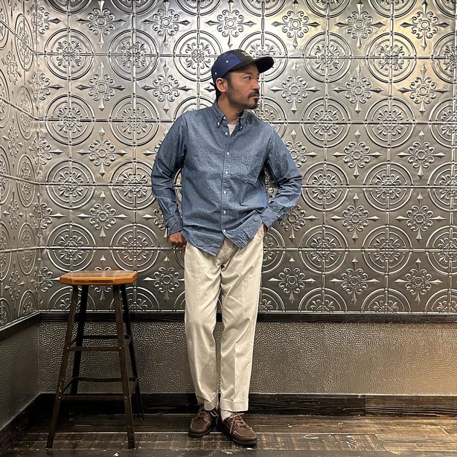 KEATON CHASE USA キートンチェイスユーエスエー シャンブレー ボタンダウンシャツ 日本製 | KEATON CHASE | 09