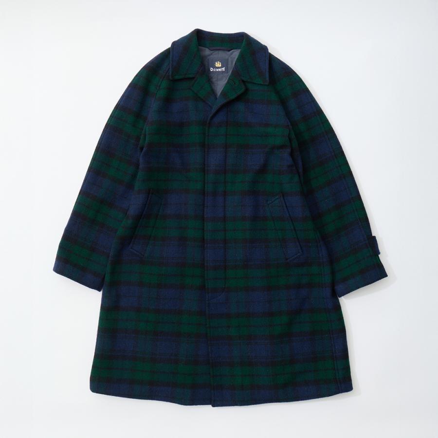 D.C. WHITE ディーシーホワイト  ペンシルベニア ウールリッチ バルマカンコート 日本製 | D.C.WHITE