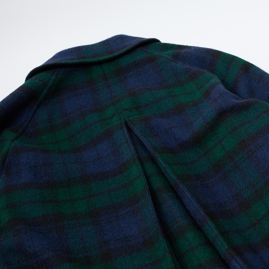 D.C. WHITE ディーシーホワイト  ペンシルベニア ウールリッチ バルマカンコート 日本製 | D.C.WHITE | 11