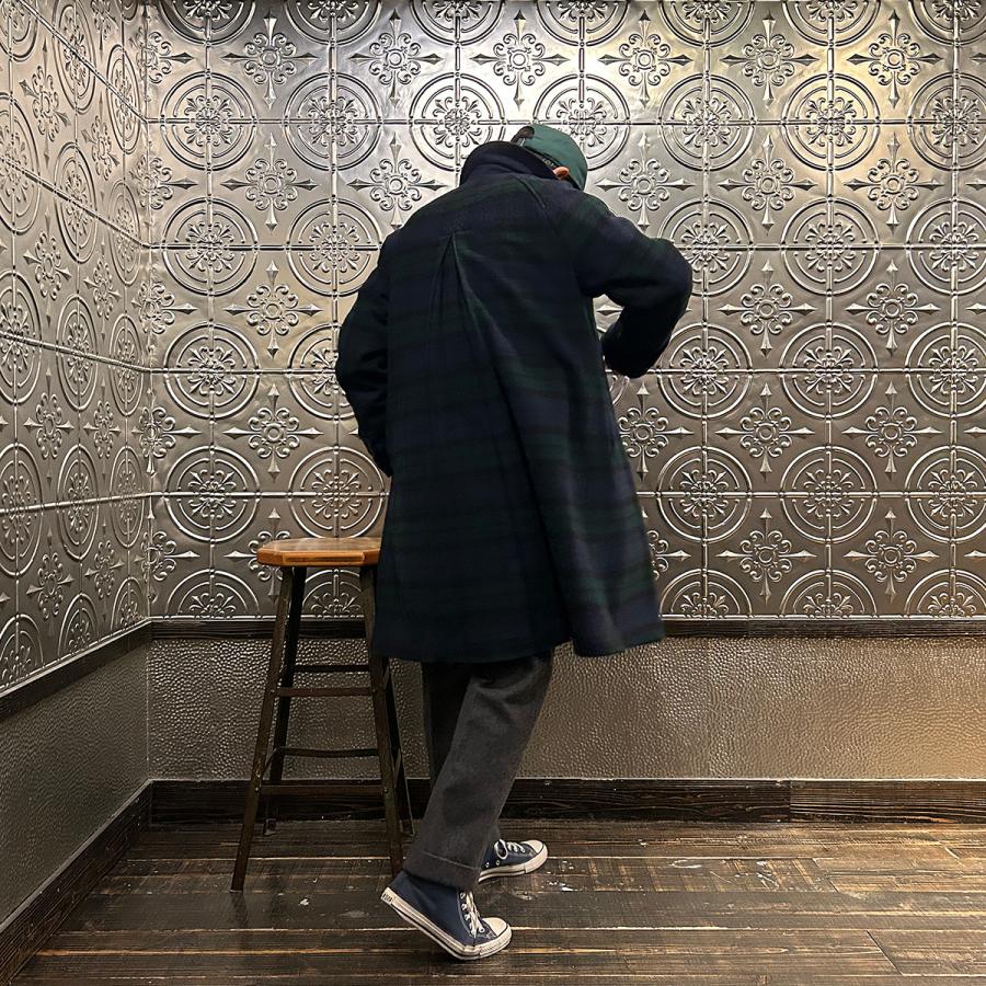 D.C. WHITE ディーシーホワイト  ペンシルベニア ウールリッチ バルマカンコート 日本製 | D.C.WHITE | 16