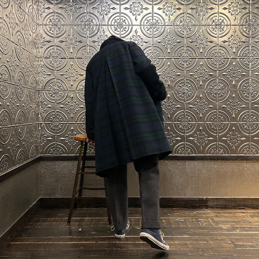 D.C. WHITE ディーシーホワイト  ペンシルベニア ウールリッチ バルマカンコート 日本製 | D.C.WHITE | 17