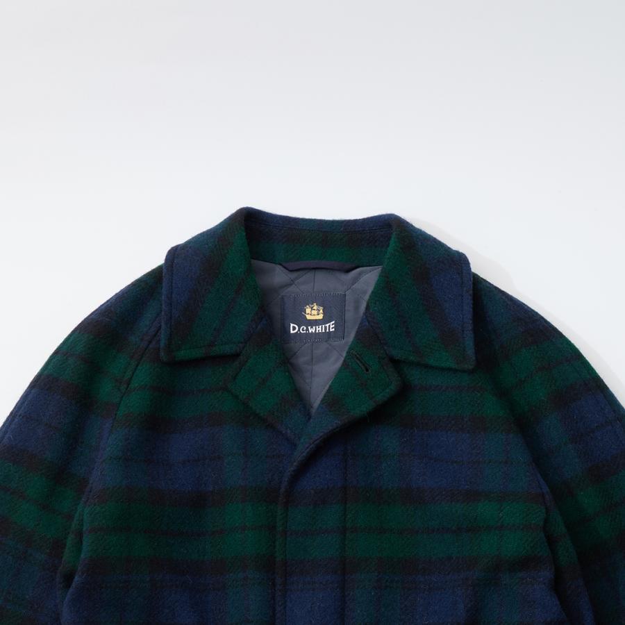 D.C. WHITE ディーシーホワイト  ペンシルベニア ウールリッチ バルマカンコート 日本製 | D.C.WHITE | 01
