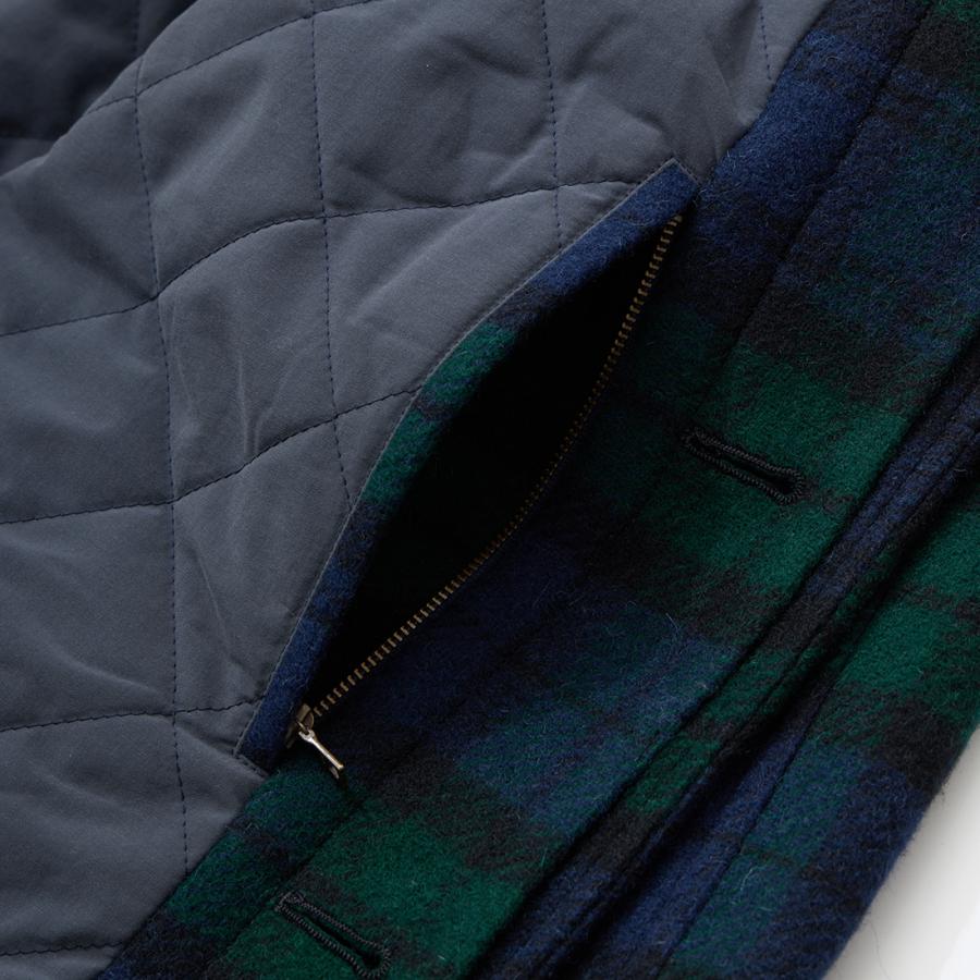 D.C. WHITE ディーシーホワイト  ペンシルベニア ウールリッチ バルマカンコート 日本製 | D.C.WHITE | 08