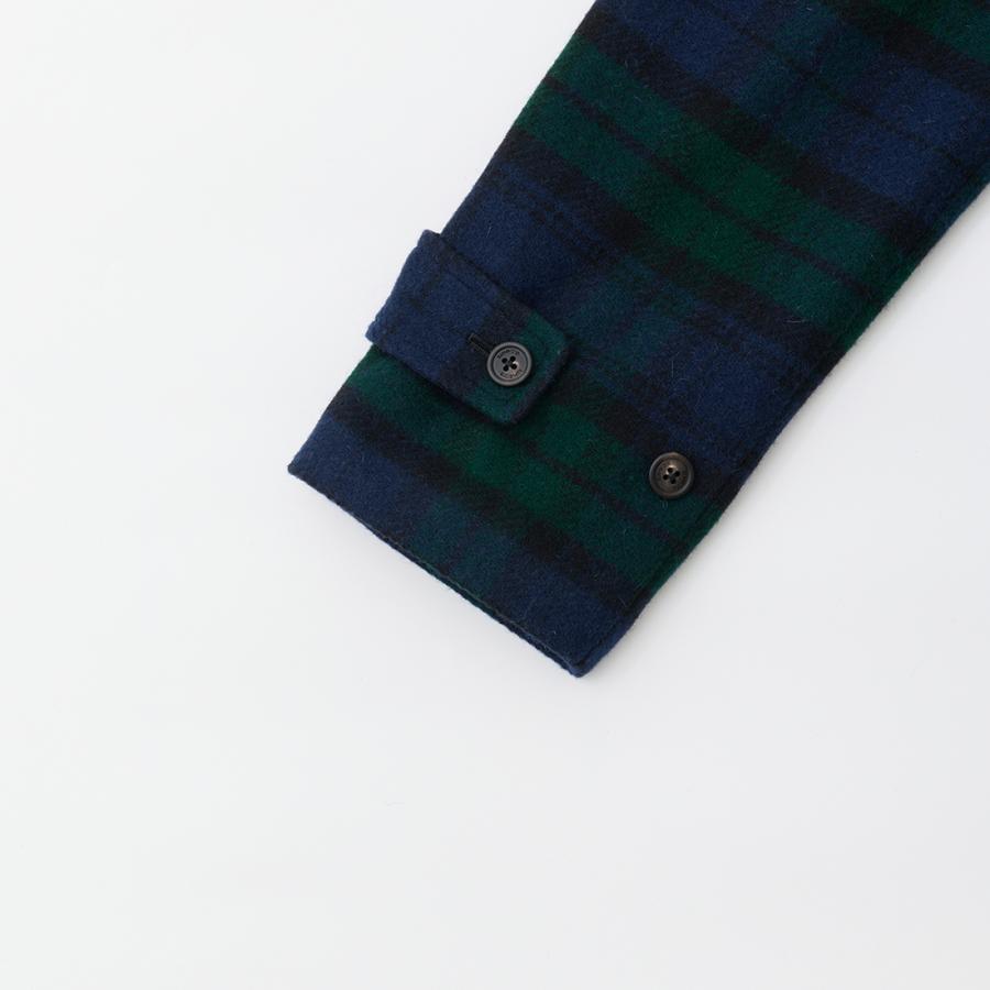 D.C. WHITE ディーシーホワイト  ペンシルベニア ウールリッチ バルマカンコート 日本製 | D.C.WHITE | 09