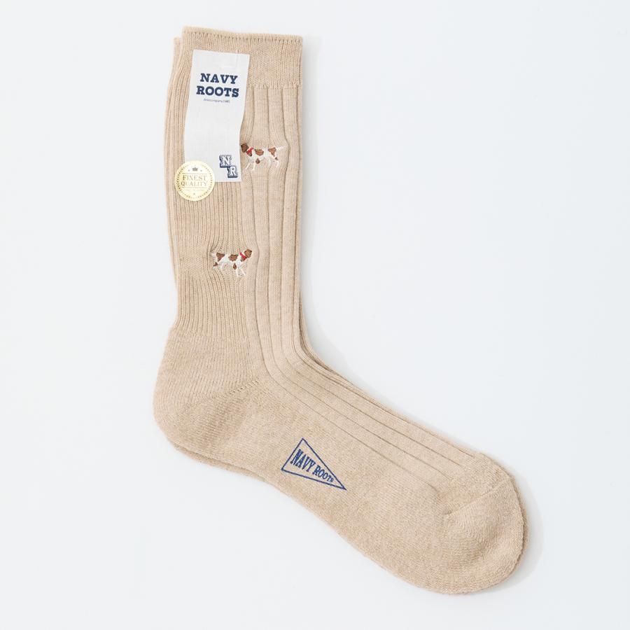 NAVY ROOTS (ネイビールーツ) ハンティング リブパイル ソックス 靴下 メンズ 日本製 | NAVY ROOTS