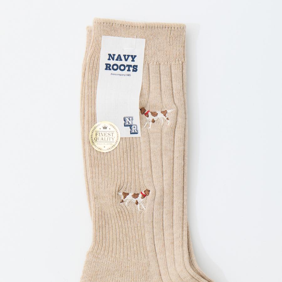 NAVY ROOTS (ネイビールーツ) ハンティング リブパイル ソックス 靴下 メンズ 日本製 | NAVY ROOTS | 01
