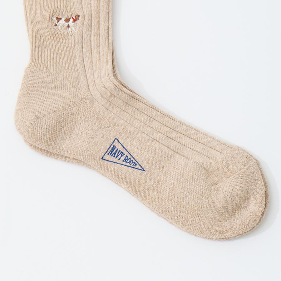 NAVY ROOTS (ネイビールーツ) ハンティング リブパイル ソックス 靴下 メンズ 日本製 | NAVY ROOTS | 02