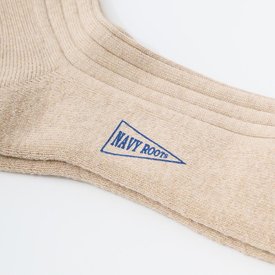 NAVY ROOTS (ネイビールーツ) ハンティング リブパイル ソックス 靴下 メンズ 日本製 | NAVY ROOTS | 03
