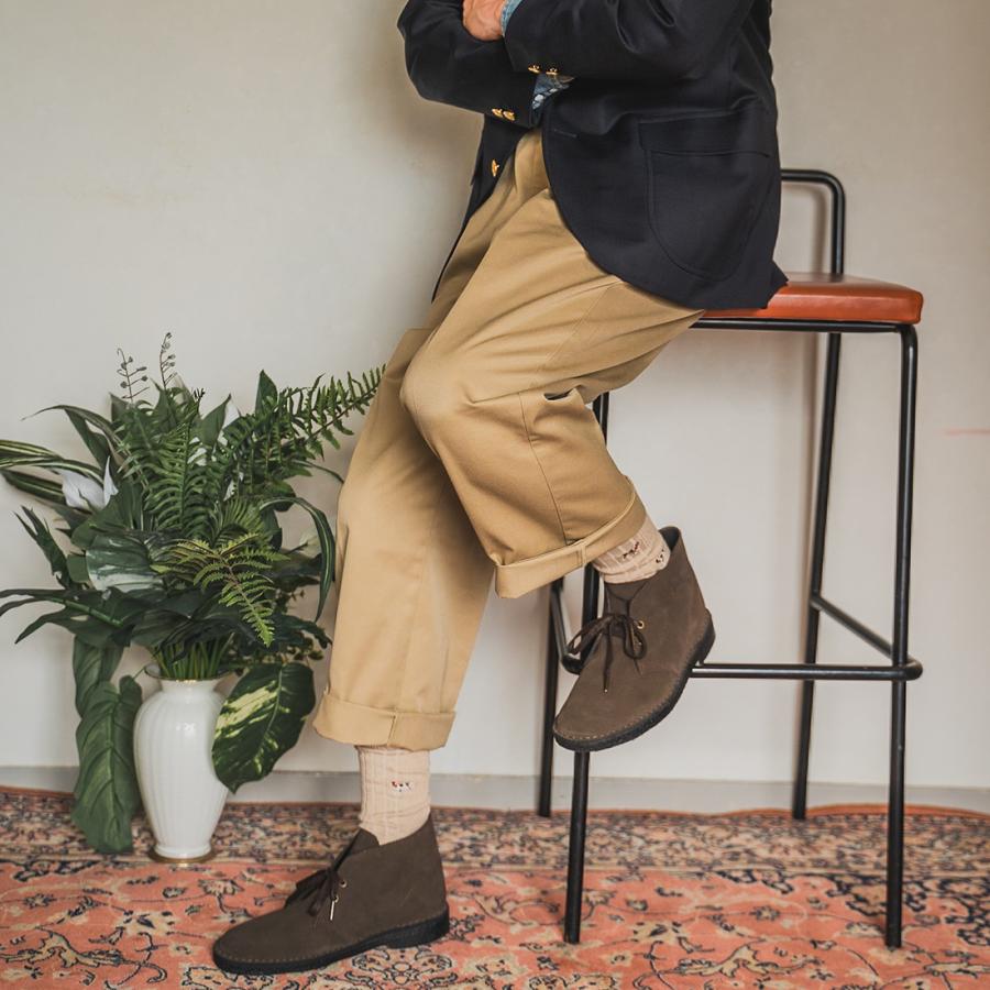 NAVY ROOTS (ネイビールーツ) ハンティング リブパイル ソックス 靴下 メンズ 日本製 | NAVY ROOTS | 04