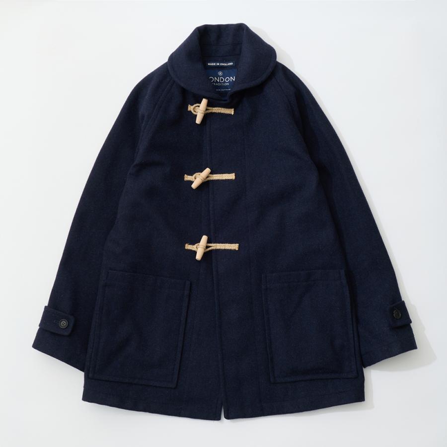 LONDON TRADITION ロンドントラディション ラグラン ダッフルコート メンズ イギリス製 | LONDON Tradition