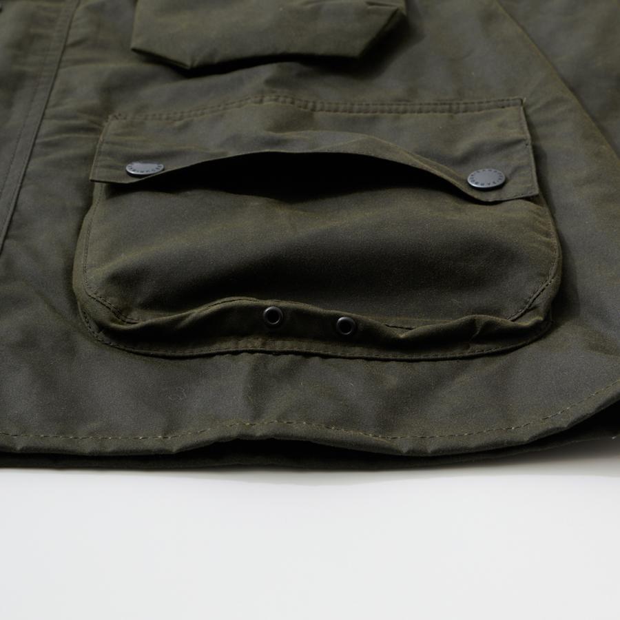 BARBOUR バブアー モディファイド ソルウェイ ワックスジャケット メンズの画像