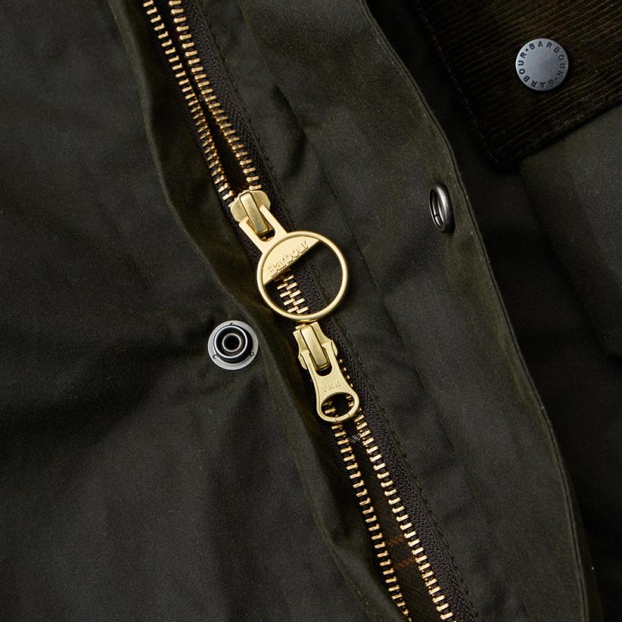 BARBOUR バブアー モディファイド ソルウェイ ワックスジャケット メンズの画像