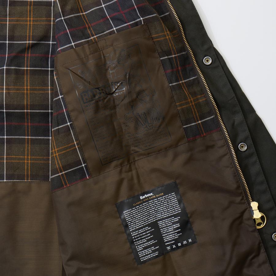 BARBOUR バブアー モディファイド ソルウェイ ワックスジャケット メンズの画像
