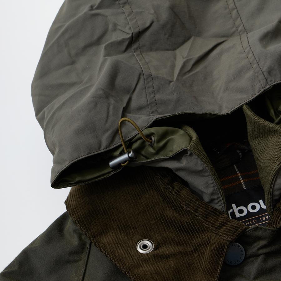 BARBOUR バブアー モディファイド ソルウェイ ワックスジャケット メンズの画像