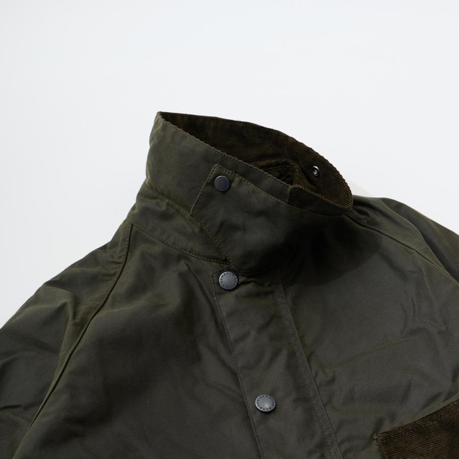 BARBOUR バブアー モディファイド ソルウェイ ワックスジャケット メンズの画像