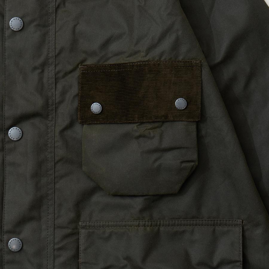 BARBOUR バブアー モディファイド ソルウェイ ワックスジャケット メンズの画像