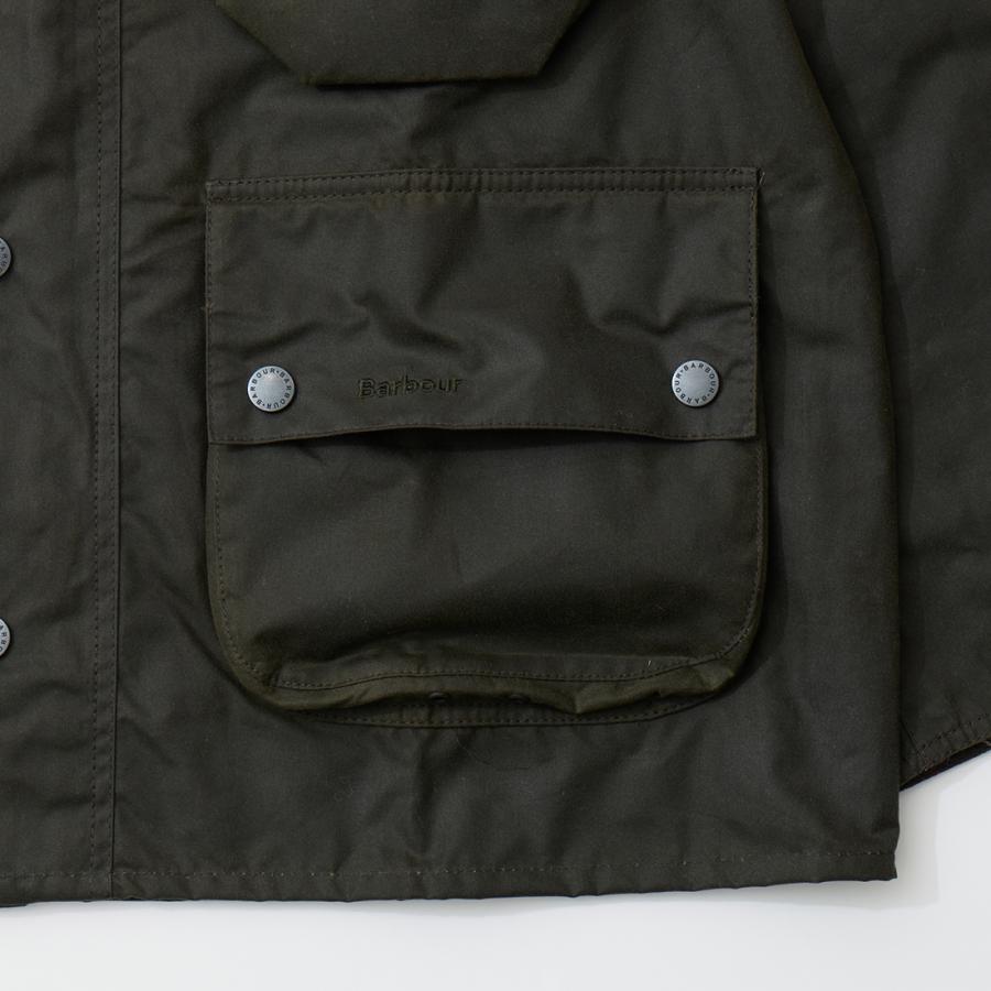 BARBOUR バブアー モディファイド ソルウェイ ワックスジャケット メンズの画像