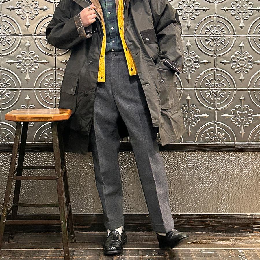 Barbour（バブアー） ソルウェイ トレンチワックスコート メンズ