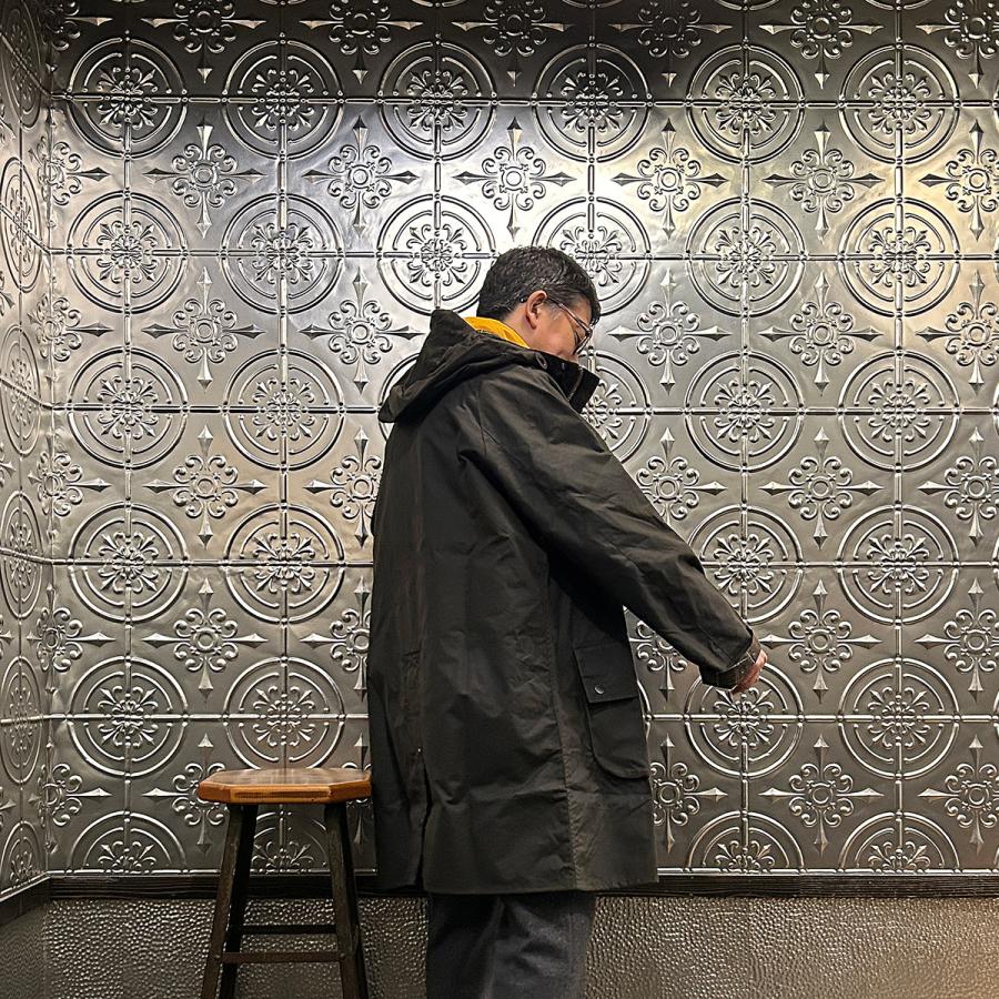 Barbour（バブアー） ソルウェイ トレンチワックスコート メンズ
