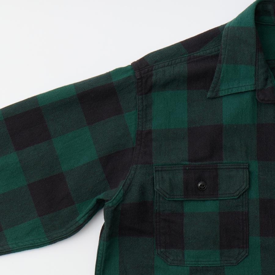 WORKERS ワーカーズ バッファローチェック フランネルシャツ 日本製