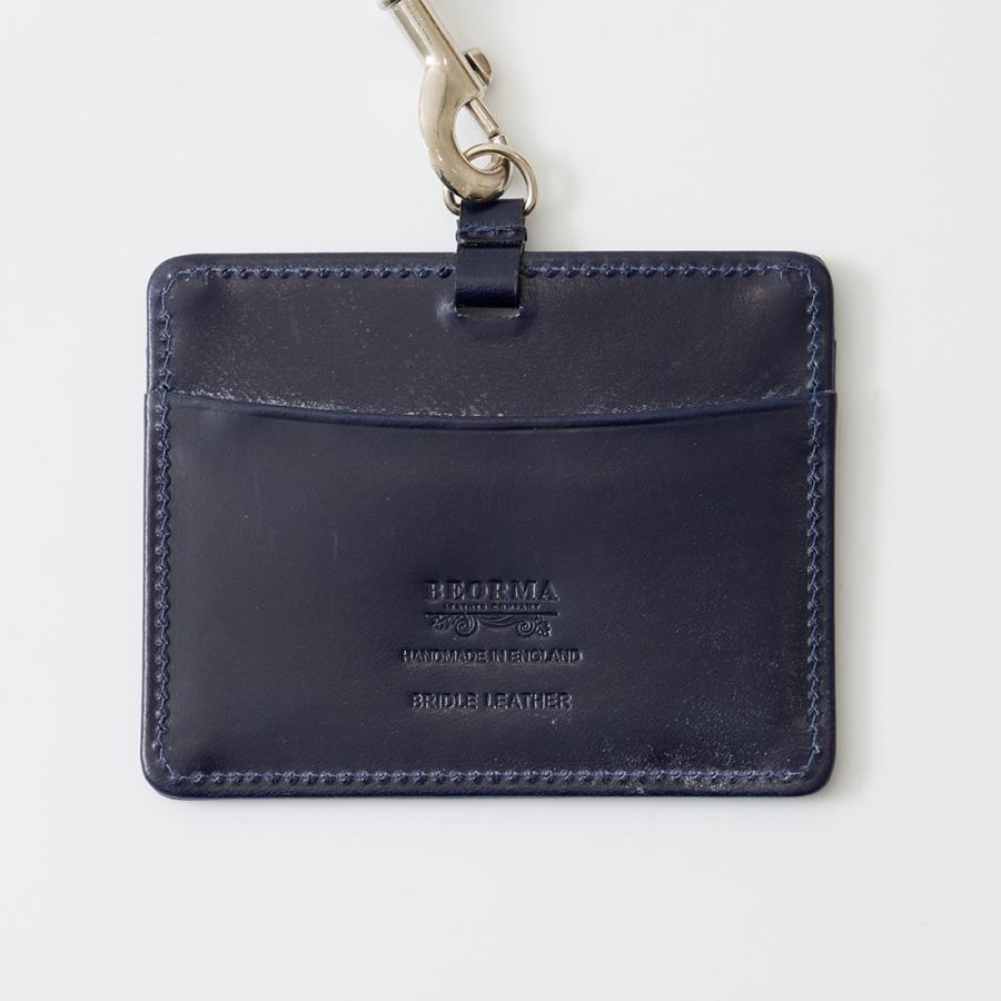 BEORMA LEATHER COMPANY ベオーマレザーカンパニー  ブライドルレザー ID カードホルダー イギリス製 |  | 04